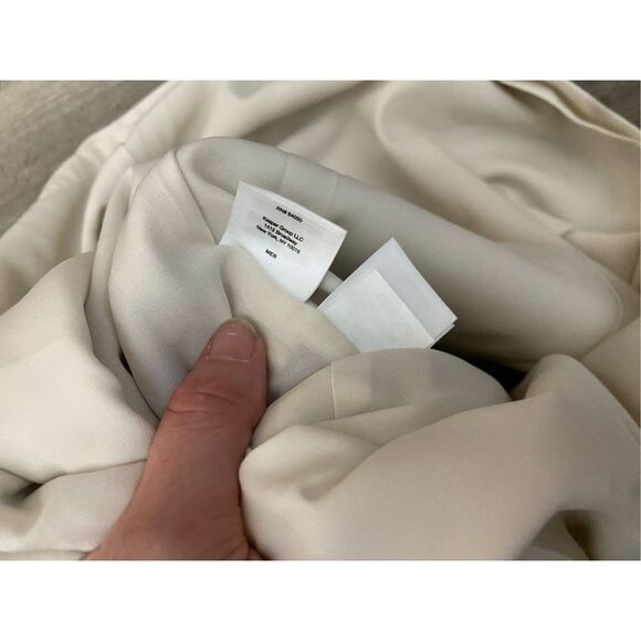 Kasper NWT Black Piped Cream Crepe Sheath Dress, Size 16P, MSRP $89 - Picture 9 of 12